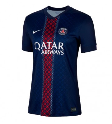 Paris Saint-Germain Willian Pacho #51 Hjemmebanetrøje Dame 2025-26 Kortærmet